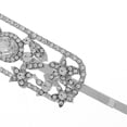 thumbnail image 3 of OUNONA 2Ud Accesorios De Para Con Chino Y De Cristal En Plata Para Novias, 3 of 8
