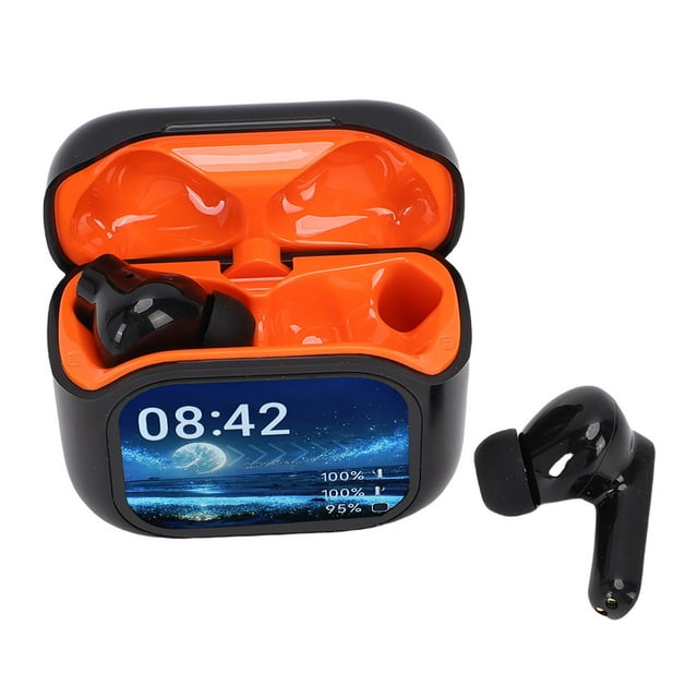 Buletooth AI Translation Earbuds Real Time LCD Touch Screen 164 Languages Buletooth 5.4 Translator Headphones for Travel