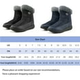 thumbnail image 4 of Ablanczoom Snow Boots Women Winter Shoes Warm Faux Waterproof Fur Outdoors Ankle Booties, 4 of 6