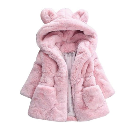 

Qufokar Pretty Baby Girl Clothes Teen Outfits for Girls Bunny Jacket Cloak Girl Warm Hooded Baby Winter Coat Clothes Outerwear Kids Girls Outfits&Set
