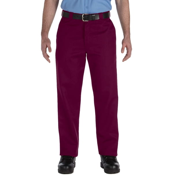 Pantalón de trabajo de sarga para hombre GRANATE _38 34 dickies 874