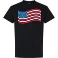 thumbnail image 3 of Inktastic Grunge American Flag T-Shirt, 3 of 5