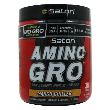 iSatori - Amino-Gro Muscle Building Amino Acid Formula Mango Chiller - 9.52