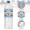 thumbnail image 3 of 30 pegatinas para baby shower, para envoltorios de botellas de barbacoa de celebración, para cumpleaños, baby shower, etiquetas autoadhesivas para botellas, para bodas, fiestas de Navidad, 8,5 x 2,5, 3 of 7