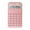 Pink, variant on Calculator Scientific Calculators Solar Powered Calculator Large Display And Sensitive Buttons and Standard Function For Office School Home And Business Use