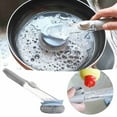 thumbnail image 1 of Cleaning Brush2 • Powerful Kitchen Dishwashing Brush for Effortless Pot Cleaning • Auto-Function Clean Without Scratching • ABS & Polyester Build for Durability and Easy Care • Ergonomic Grip for, 1 of 6