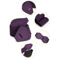 thumbnail image 2 of DARING DIVA Women's Plus Buckle Faux Leather Waist Belt 2 Pcs 39.4"x2.36" Dark Purple, 2 of 8