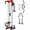Red, variant on Mitonos  Cable Crossover Machine,Wall Mount Cable Station with Adjustable 18 Positions  Dual Pulley System,Lat Pull Down Machine  with 400LBS Weight Stack for Home Gym Fitness