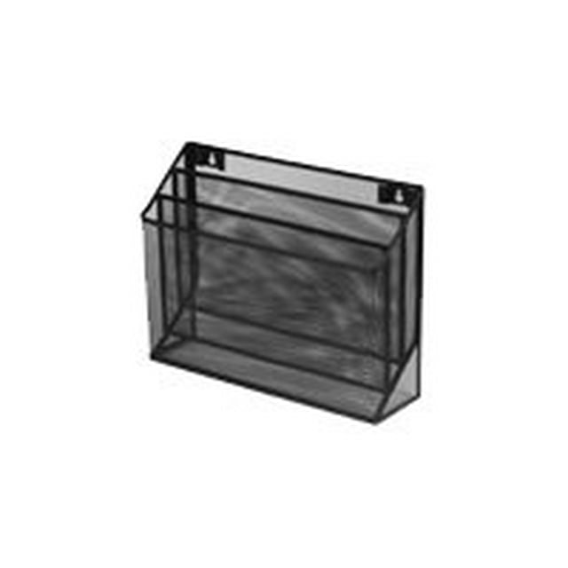 Tru Red - Trieuse - 3 Compartiments - Capacité: 600 Feuilles - Noir Mat