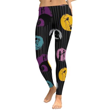 Disne Nightmare Before Christmas Sally Tights – Women's Multicolor Christmas Tights