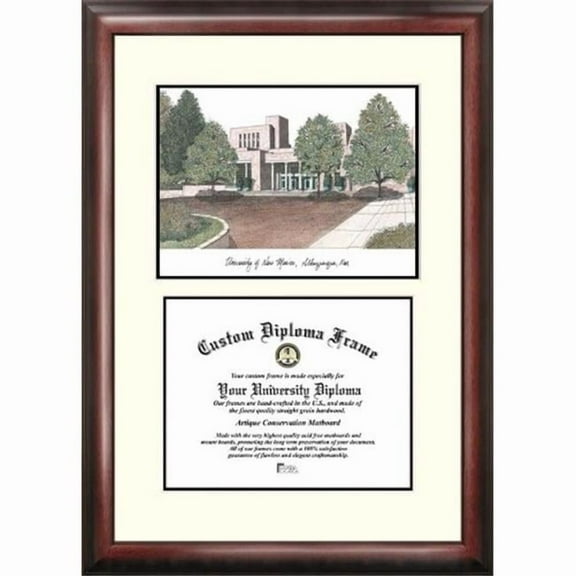 Campusimages NM999LV University of New Mexico Legacy Scholar Diploma Frame