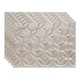 thumbnail image 2 of FASÄDE Rings Decorative Vinyl Backsplash 15 sq ft Kit in Vintage Metal, 2 of 6