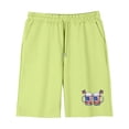 thumbnail image 6 of ZVAVZ Kids 4th of July Outfits 2 Piece Set for Girls Boys American Flag Shirt and Shorts Independence Day Patriotic Outfit Sets Green 11 Years, 6 of 10