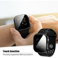 thumbnail image 5 of 2 PCS Privacy Apple Watch Case, [26 Degree Anti Spy] [Touch Sensitive]Ultra-Thin Glass Lightweight Cover Bumper for Apple Watch Series 6/5/4/SE2/SE 40mm, Anti-peep Screen Protector for iWatch Series, 5 of 8