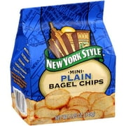 New York Style: Mini & Plain Bagel Chips, 5.25 oz