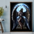 thumbnail image 3 of Kit de pintura de resina de diamante cuadrado de taladro completo de dibujo de Ángel de la muerte de mosaico DIY 5D Likrtyny Arte deco, 3 of 9