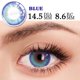 thumbnail image 1 of 1 par de lentes de contacto de colores Bio-essence Colorcon con grado de miopía, accesorios de anime, lentes rosas, lentes para cosplay, Halloween, 1 of 5