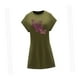 thumbnail image 4 of Vestido corto de verano para mujer, minivestido suave de manga corta para citas, calle femenina XL, 4 of 7