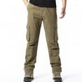 thumbnail image 4 of Paiwinds Men's Straight Leg Cargo Pants with Multiple Pockets, Elastic Waist for Outdoor Fitness, Hiking, Work Activities and Casual Wear, 4 of 4