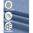 thumbnail image 5 of COOFANDY Cruise Shirt for Men Beach Vacation Clothes Short Sleeve Button Down Shirt, 5 of 6