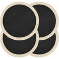 thumbnail image 1 of Ensemble de 4 Napperons Ronds 15 Pouces Lavables pour Table à Manger Non Intérieur Extérieur Napperons pour Pâques, 1 of 6