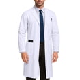 thumbnail image 1 of Bata de Laboratorio NY Threads para Hombre Manga Larga Talla XL Blanca, 1 of 6