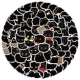 thumbnail image 1 of Paquete de pegatinas Black Cat Anime, 100 unidades, dibujos animados decorativos, 1 of 3
