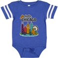 thumbnail image 3 of Inktastic Chicago City Boys or Girls Baby Bodysuit, 3 of 5