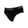 thumbnail image 3 of Lacoste 3 Pack Casual Briefs, Black, 3 of 6