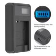 thumbnail image 4 of Battery Charger, Black Color Overcharge Protection Single Slot Battery Charger  For SX710 Camera, 4 of 8