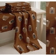 thumbnail image 6 of Soimoi Brown Cotton Voile Fabric Dot,Jar & My Heart Belong To You Text Print Sewing Fabric Yard 42 Inch Wide, 6 of 7