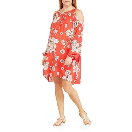 Maternity Cold Shoulder Gauze