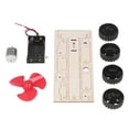 thumbnail image 1 of Modelo de coche eléctrico DIY Coche eléctrico de madera Kit de bricolaje Coche de viento eléctrico Kit de bricolaje DIY Kit de coche eléctrico de ener,, 1 of 8