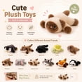 thumbnail image 2 of 1 Pcs Forest Stuffed Animals Bulk, 7" Small Woodland Plush , Cute Assorted Plushies Toy Gift for Kids Shower Birthday Party Favor, 2 of 7