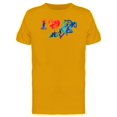 thumbnail image 1 of I Love Run Symbol Splash Paint Tee Men's -Image by Shutterstock, 1 of 2