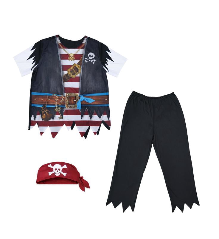 Treasure Pirate Family Matching Costume for Children, Boys, Small (6/7), by Way to Celebrate