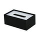 thumbnail image 3 of Cubierta de tejido Recipiente Contenedor Caja de tejido Organizador de servilletas para la mesa del hotel para automóviles de baño, 3 of 9