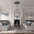 thumbnail image 5 of 40 5/8"OD x 1 3/4"P Milton Ceiling Medallion (Fits Canopies up to 7 7/8"), Hand-Painted Cloud Burst, 5 of 6