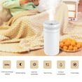 thumbnail image 5 of Cool Mist Humidifier for Babies, Quiet Small Humidifier, Bedroom Nightstand Space Saving, with LED Night Light, USB Powered, Adjustable Spray Modes, 320ml Water Tank, for Home Office, 5 of 6