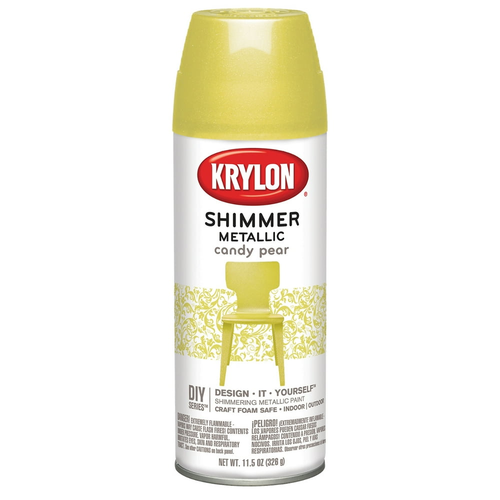 Krylon Shimmer Mtlc Spray Paint 115oz Candy Pear