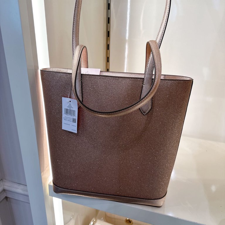 Kate spade 2024 silver tote