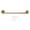 Titanium Gold, variant on Suodoka Black Copper Bathroom Towel Bar European Style Wall Mounted Single Hanging Rack Hardware Included Rust Resistant Finish Minimalist Design 20.1 inches / 51 cm Length
