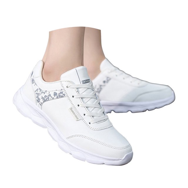 DXOUPM Chaussures de Course pour Femmes Dames Espadrilles Légères à la Mode Chaussures Décontractées de Gym Jogging