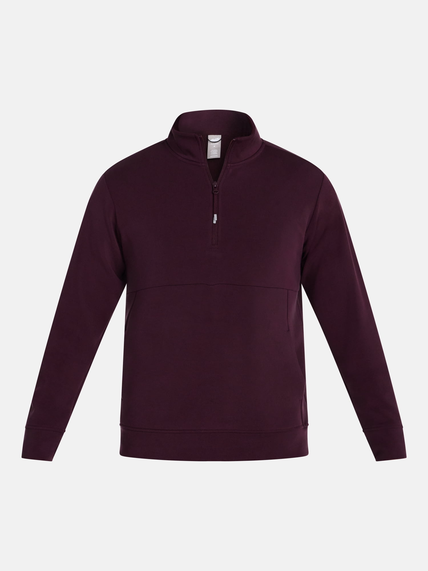 Avia Men's Twill ScubaKnit Quarter Zip Pullover Sweatshirt, Sizes XS-4XLT