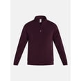 thumbnail image 5 of Avia Men's Twill ScubaKnit Quarter Zip Pullover Sweatshirt, Sizes XS-4XLT, 5 of 6