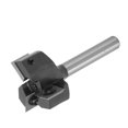 thumbnail image 2 of Inserte La Broca De Spoilboard, Vástago De 8 Mm, Corte De 1-1/4 Pulgadas, Broca De Enrutador De Spoilboard De Inserción De 3 Flautas Para Ranurado De Cepillado De Carpintería, 2 of 8