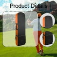 thumbnail image 6 of Golf Travel Bag Golf Carry Bag for Club Protection Foldable Polyester for Air Travel Transportation for Men Women, 6 of 9