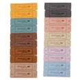 thumbnail image 2 of Hand Made Labels,20Pcs Hand Made Labels PU Material  Durable Soft Tag For DIY Crafts Sewing Crochet Knitting Hats, 2 of 8