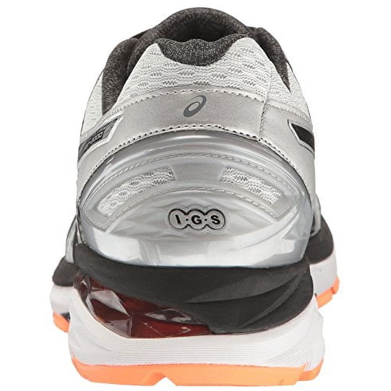 Asics GT 2000 5 Mens 13 Gray Black Orange Mesh Running Shoes Sneakers T707N ASICS GT-2000 Black/Orange for Sale | Authenticity  main image 2
