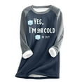 thumbnail image 2 of Neewe Women's Thick Fleece Fall Sweatshirts Crewneck Long Sleeve Winter Casual Pullover Soft Warm Shirts Tops, 2 of 4
